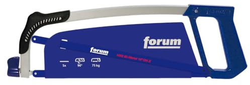 Forum Metallsägebogen 300 mm mit Alu-Griff (Sägewerkzeuge Sägeblättern Aluminiumgriff Metallsäge Sägebogen Bogensäge Bügelsäge Eisensäge Schwedensäge) Blattlänge: 300 mm