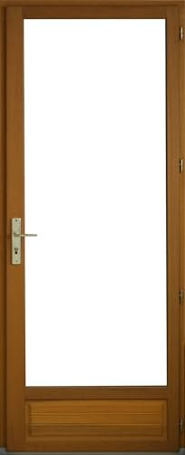Porte Fenêtre Bois 1 Vantail H215 X L90 Tirant Droite Côtes Tableau Gd Menuiseries