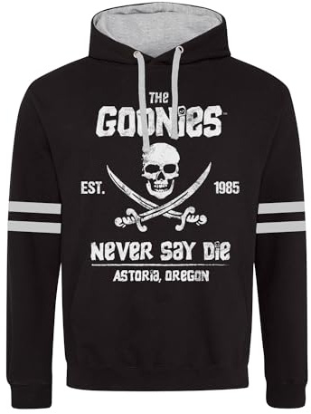 Heroes Inc. The Goonies Never Say Die Kapuzenpullover für Erwachsene, Schwarz
