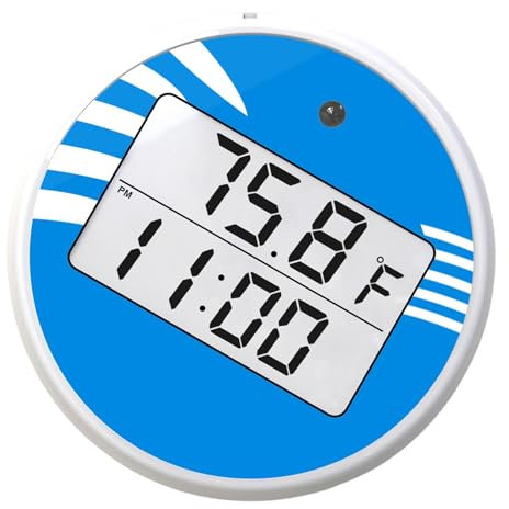 Vattentermometer timer för isbad – digital isbad temperaturtermometer, flytande pool ivatten temperatur termometer | digital badtermometer