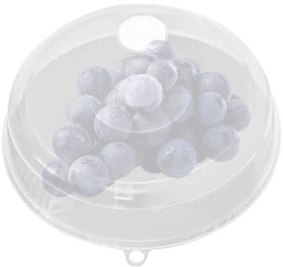 Qumiuu Cubierta para Platos de microondas,Cubierta para Alimentos para microondas - Tapa Protectora contra Salpicaduras para Horno, Cubierta para Soporte para Pasteles,Tapa antisalpicaduras con