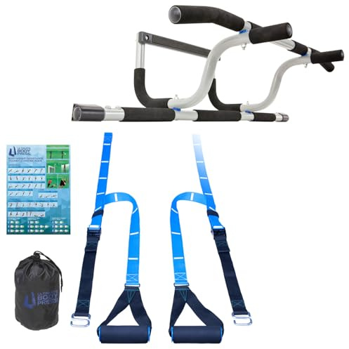 XL Doorway Pull Up Bar and Strap System