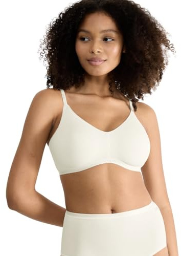 Sloggi Womens Go Daily Cotton Soft Bra, Silk White, M UK