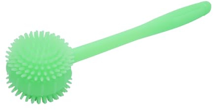 Martillo de Masaje Mango Ergonómico de Goma Verde Portátil | Uso en Oficina y Viaje, Diseño Compacto, para Relajación Corporal y Alivio de Molestias