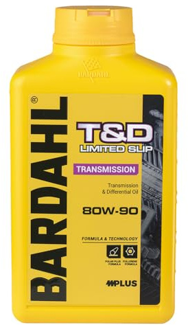 Bardahl - T&D LIMITED SLIP 80W-90 - Olio Trasmissione Auto, Lubrificante Trasmissione Manuale e Differenziale di Automobili, Veicoli industriali e Commerciali per Trasporto Pesante, Lunga Durata, 1 I