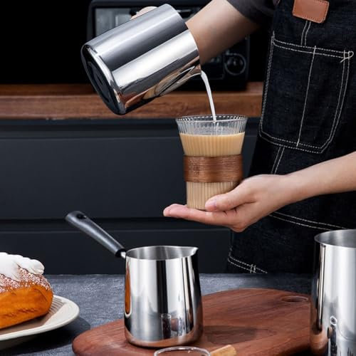 Cafetera multifuncional para derretir mantequilla, chocolate y hacer café turco tradicional (350 ml)