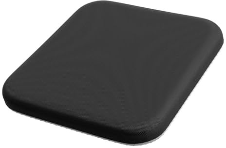 VIVIWI Cojín ergonómico de espuma viscoelástica para silla de oficina, diseño transpirable para mayor comodidad y zona lumbar