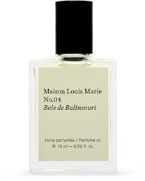 Maison Louis Marie - No.04 Bois de Balincourt Natural Roll-On Perfume Oil | Luxury Clean Beauty + Non-Toxic Fragrance (0.5 fl oz | 15 ml)