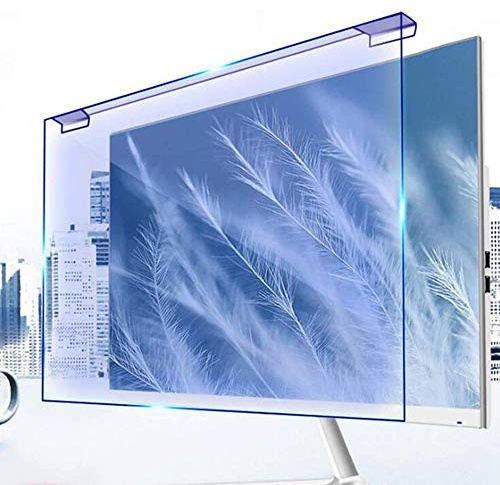 TGHY Filtro Anti Blu per Schermo per Monitor 17-28 Pollici Pannello Protezione Schermo Monitor con Blocco Luce Blu 380 a 495nm Si Adatta a Monitor LED LCD TV E PC,24in 16:10