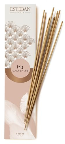 ESTEBAN Incensi indiani profumo IRIS CACHEMIRE n°20 bastoncini 100% naturale