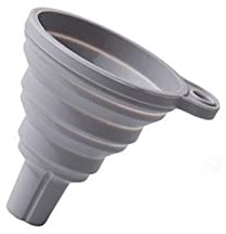 TREGOO Trichter Portable Silicone Folding Funnels Kitchen Cooking Tools Mini Hung Household Test Dispenser Funnel Cake Maker Liquid Dispensing