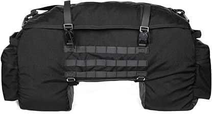 DEEMEED Globtrotter Serie Motorrad Hecktasche, Wasserdicht setteltasche, 70 Liter Kapazität Gepäcktasche, hergestellt aus Cordura