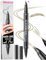 iMethod Curved Microblading Augenbrauenstift - Eyebrow Pencil 2-in-1 Dual-Ended Augenbrauenstift Micro-Gabelspitzen-Applikator & präziser Pinselspitze erzeugt natürliche Augenbrauen, Brown