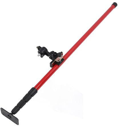 Förlängbar Nivåstång, Teleskopstång med 6 Mm och 15,2 Mm Gränssnitt, Justerbar Rotation, 360 Graders Rotation, Bärbar Design, Nivåstång med Stativfäste