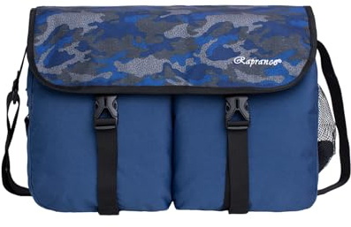 Raprance Creel Bag For Trout Fishing, Fly Fishing Crossbody Shoulder Tackle Bag With Removable Waterproof Liner