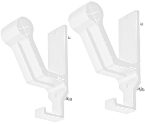 2 supporti da parete per cuffie per riporre in modo organizzato e accessibile