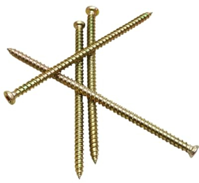 Concrete Screws, Masonary Screws, Concrete Anchor Fixings (7.5 x 50mm-7.5 x 200mm) (7.5 x 50mm, 20, count)
