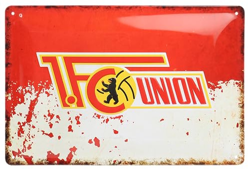 1. FC UNION Berlin Blechschild Schild Logo in 30 x 20 cm