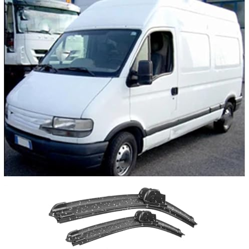 SZXBCLL 24+24 torkarblad, för Renault Master 2 1997-2010 torkarblad vindrutetorkargummi biltillbehör
