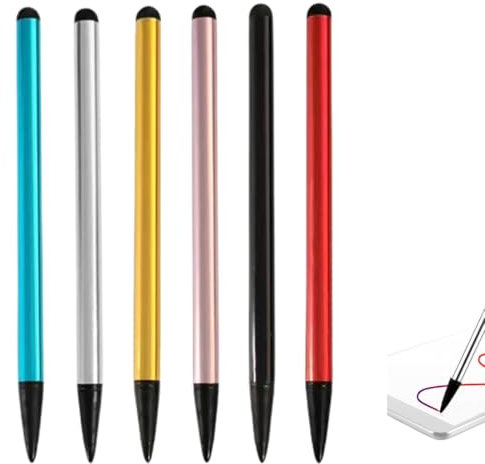 CULEO Stylus Pens,touch screen pen,tablet stylus,Touch screen stylus, universally used in tablets, mobile phones and other products (6 pieces)