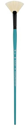 Pan Art Fan Brush Synthetic Bristle No.12 - Oil Painting Brush