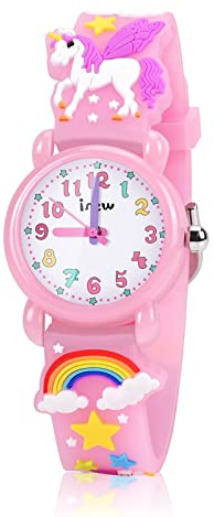 Kids Gift for Girls Age 3-9, Kid Watches for 3 4 5 6 7 Years Old Gifts for Age 4 5 6 7 8 Girl Birthday Girl for 3 4 5 6 7 8 Year Old KidUnicorn Toys for Girls Xmas Toys for Kids - Pink