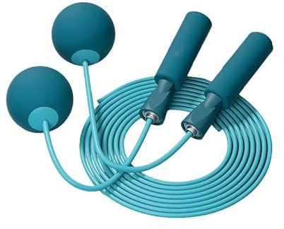 Corde à sauter pour adultes et enfants - Corde à sauter sans fil et grande poignée sans fil - Corde à sauter pour hommes, femmes, enfants et adultes