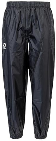 Sondico Mens Rain Pants Water Resistant Zip Black M