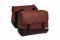 New Looxs Oslo Joli Double 39 L - Doppeltasche - Fahrradtasche für Gepäckträger - E-Bikes Geeignet - Doppelte Fahrradtasche - Recyceltem Polyester - Burgunderrot Rost
