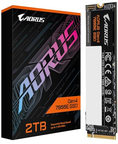 SSD 2TB Gigabyte AORUS GEN4 7000E M.2 PCI-E NVMe