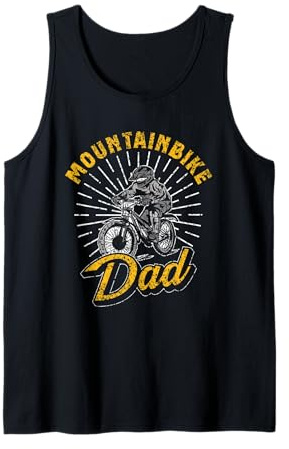 Papá De La Bicicleta De Montaña Btt Padre Papá Mountainbike Camiseta sin Mangas
