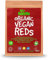 BodyMe Orgánico Vegano Rojo Polvo | 270g | Super Reds Mezcla | Con Arándano Arándano Rojo Frambuesa Rosa Mosqueta Açaí Remolacha Inulina Prebiótica Algarrobo Seta Reishi Reta Chaga