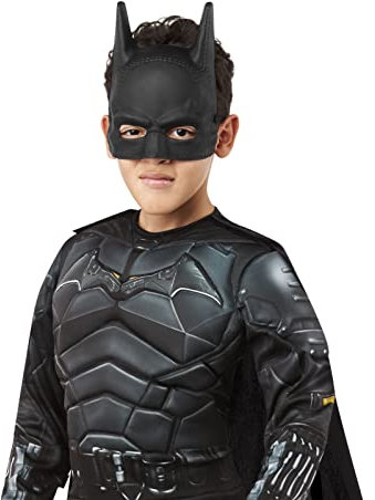 Rubies DC Batman Demi-masque pour garçon Motif Batman Taille unique