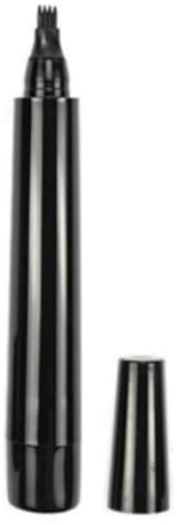 ANGGREK Stylo à Barbe, Stylo à Barbe Imperméable Colorfast Remplissage Anti Statique Double Protection Barber Styling Crayon Couverture Longue Durée pour Hommes Home Salon Noir