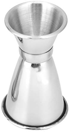 Strumento Shaker da Barra in Acciaio Inossidabile con Cocktail Jigger E Misurino(25ml/10ml)