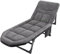 Lanmmraifc Campingliege Sonnenliege Liegestuhl Garten mit Auflage, Campingliege Gartenliege Liege für Reisen Strand Garten Patio Camping (Size : 200x70cm)