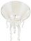 TOPBATHY Octopus Martini Glasses Creative Cocktail Glasses Jellyfish Wine Cup Bar Goblet Glass Drinkware for Margarita Whiskey Drinking 120ml