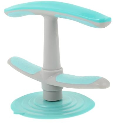 FOYTOKI Sit Up Hilfe Tragbares Sit Up Hilfsgerät Sit Up Gerät Boden Bauch Fitnessgerät Dual Pole Trainer Crunches Hilfe Übungstraining Push Up Assistent Sit Up Trainingsgerät