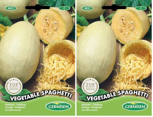 Germisem Vegetable Spaghetti Semillas de Calabacín 3.5 g (EC4021) (Paquete de 2)