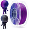 ZIRO Matte Multicolor PLA Filament 1.75mm, Matte Tri-Farben Coextrusion 3D Drucker Filament 1kg, Maßgenauigkeit +/-0.03mm, Passend für Die Meisten FDM 3D Drucker, Indigo Raum