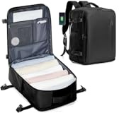 SZLX Zaino Ryanair 40x30x20 Sottovuoto con Pompa Zaino Ryanair 40x30x20 Donna Zaino da Viaggio Wizzair Bagaglio a Mano Uomo per Laptop da 14 Pollici Borse da Cabina Easyjet con Porta Scarpe