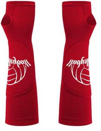 YiQinzcxg Protector de antebrazo de voleibol ligero transpirable poliéster antideslizante protección para la prevención de lesiones, protección de voleibol para adultos y jóvenes