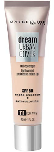 Maybelline New York - Tint Prefection, UV Protection & Anti-Splinter, Dream Urban Cover, Colour: Ivory, Gold (111) - 30ml