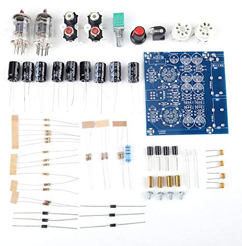 6J1 Kit Amplificateur à Tube Vide Electronique AC 12V 0.8A Préampli de Tube Valve pour Conseil Casque, Les Equipements Musicaux kit de Tube Amplificateur pour DIY