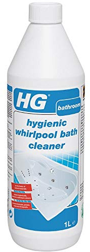 HG - Limpiador higiénico para baño Whirlpool 1L - Un limpiador de baño Whirlpool que limpia higiénicamente y elimina olores desagradables.