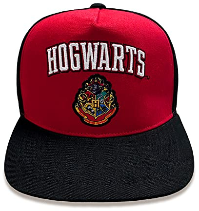 Heroes Inc. Herren Baseball Cap, Schwarz und Rot, Einheitsgröße, schwarz/rot, Einheitsgröße