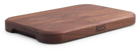Boos Chop-N-Serve - 30.5 x 20 x 2.5 cm - All-Purpose Walnut Chopping Board - Breakfast Board