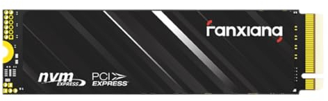 fanxiang M.2 SSD 2TB, Up to 4800MB/s, 2TB NVMe PCIe Gen4 x4 2280, PS5 SSD with Graphite Cooling Sticker, Internal Solid State Drives for Laptop, Desktop-S690Q