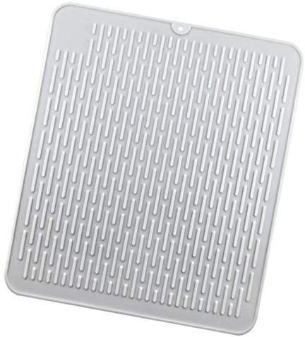 Folpus Tappetino in Silicone per scolapiatti e stoviglie, 45x40 cm