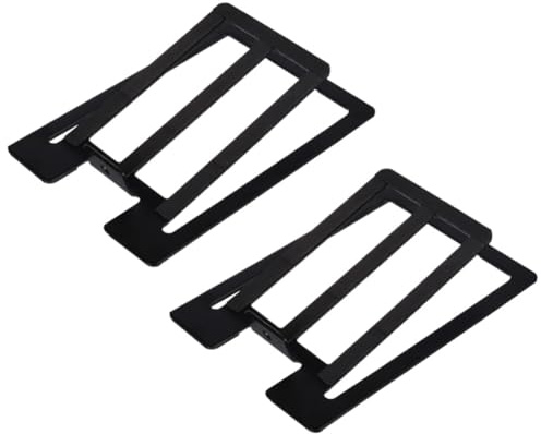 Wzxksoac Base para Altavoz de Escritorio. Soporte para Altavoz HiFi con Absorción de Impactos y Calidad de Sonido Mejorada.